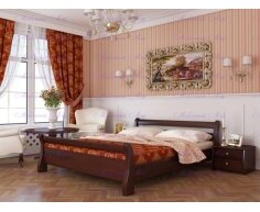 Деревянная кровать Прага